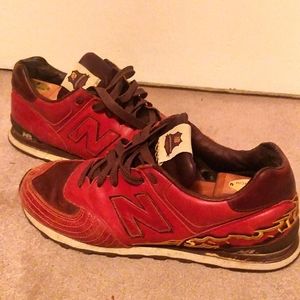 New Balance 574 Limited Edition Red Dragon